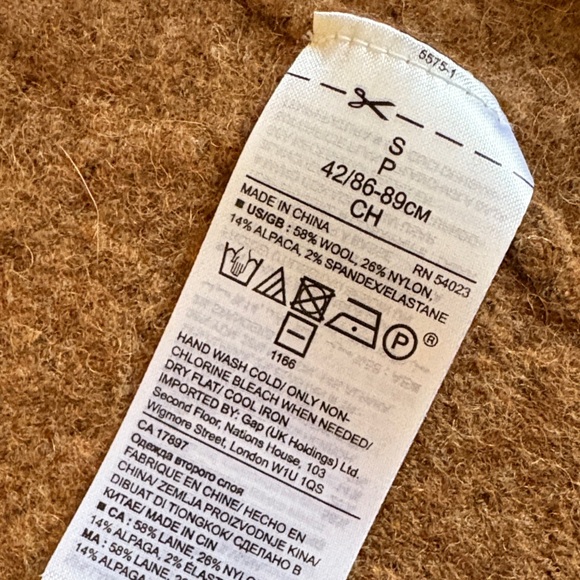 Banana Republic Rich Brown Open-Front Cardigan - Picture 2 of 4